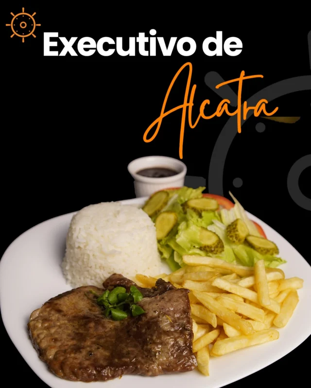 Quando o almoço é bem feito, dá pra perceber no primeiro olhar.

O Executivo de Alcatra do Leme entrega tudo o que importa: alcatra macia no ponto certo, arroz soltinho, feijão caseiro, salada fresca e fritas crocantes.

Um prato completo, simples e cheio de sabor.

Aqui no Restaurante Leme, o almoço não é só uma pausa, é uma escolha saborosa.