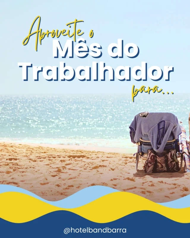 🌊✨ Que tal aproveitar o Mês do Trabalhador para se presentear e renovar as energias de frente para o mar?
No Hotel Bandeirantes da Barra, o seu descanso vem acompanhado de paz, tranquilidade e muito aconchego, com tudo o que você precisa para viver dias especiais com o pé na areia.

✅ Café da manhã incluso
✅ Estacionamento gratuito
✅ Pagamento facilitado em até 6x

E para curtir ainda mais:
🏖️ Estrutura completa à beira‑mar para toda a família
🐶 PETs são bem‑vindos (consulte condições)
🚲 Empréstimo de cadeiras de praia, guarda‑sol e bicicletas (sujeito a disponibilidade e rodízio)
🏖️ Aluguel de toalhas de praia e piscina

📲Fale com a nossa Central de Reservas (link na bio) e faça já a sua reserva.

Esperamos por você para viver momentos que vão ficar na memória!

#FeriadãoDiadoTrabalhador #HotelBandeirantesDaBarra #PéNaAreia #ViagemEmFamília #FeriadoPerfeito
