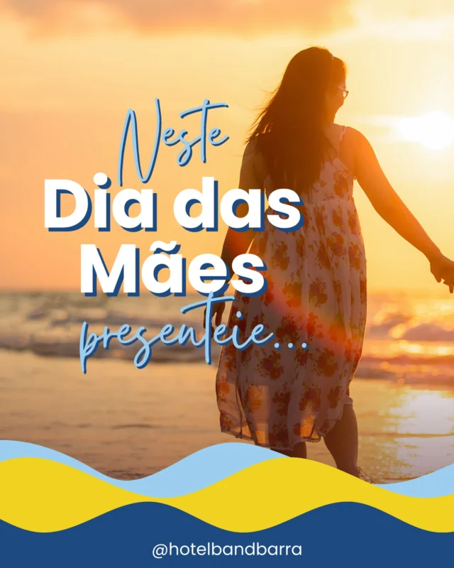 Neste Dia das Mães, tem presente melhor do que estar junto?🤗

Agora, imagine se for de frente para o mar, com conforto, tranquilidade e momentos que vão ficar na memória.🌊💖

No Hotel Bandeirantes da Barra, o Dia das Mães vira uma experiência completa:

💝 50% de desconto para as mães nas diárias de apartamentos para 2 pessoas
☕ Café da manhã incluso
🚗 Estacionamento gratuito
💳 Pagamento facilitado em até 6x

🏖️ Estrutura completa à beira-mar com piscina e sala de jogos
👨‍👩‍👧‍👦 Recreação com atividades em família
🍽️ Restaurante Leme – gastronomia com alma litorânea, anexo ao hotel (@restauranteleme.oficial)
🐶 PETs são bem-vindos (consulte condições)
🚲 Empréstimo de cadeiras de praia, guarda-sol e bicicletas (sistema de rodízio)

📲 Faça agora mesmo a sua reserva (link na bio) e garanta esse presentão mais do que especial.